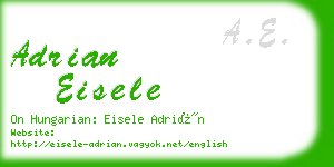 adrian eisele business card